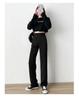 2023 Women's High-Waist Wide-Leg Slim Suit Pants – Stylish Spring/Summer Trousers