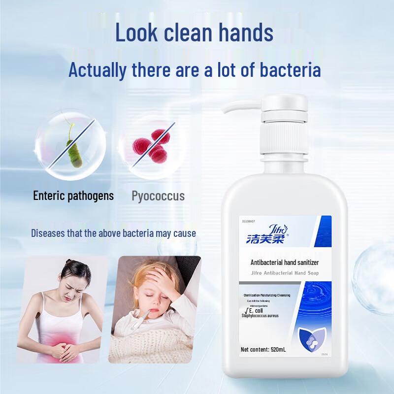 Jie Fu Rou Antibacterial Hand Soap 520mL