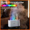 Xiaomi New Desktop Dynamic Music Ultrasound Flame Air Humidifier Home 900ML RGB Led Light Humidifier Diffuser Machine Mist Maker
