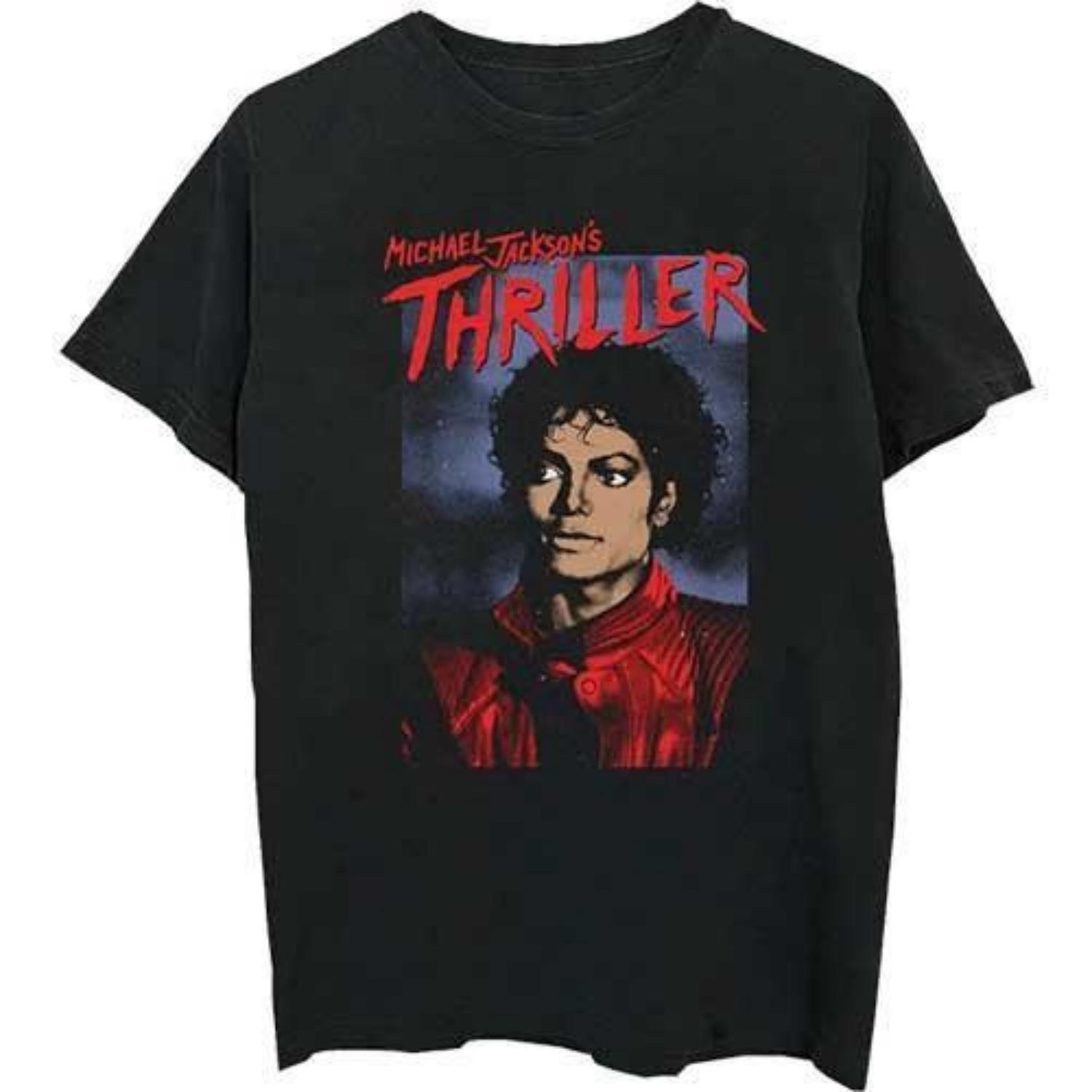 

Унисекс футболка для взрослых Michael Jackson Поза из Thriller S чёрный