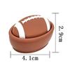 Basketball Football 3D Printed Fidget Keychain Clicker Button Sensory Toy Portable Stress Relief Fidget for All Ages