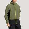 Adidas CLIMAWARM Jackets Men's Strata Olive Green/Black Hooded Moderate Soft Shell KQ5550