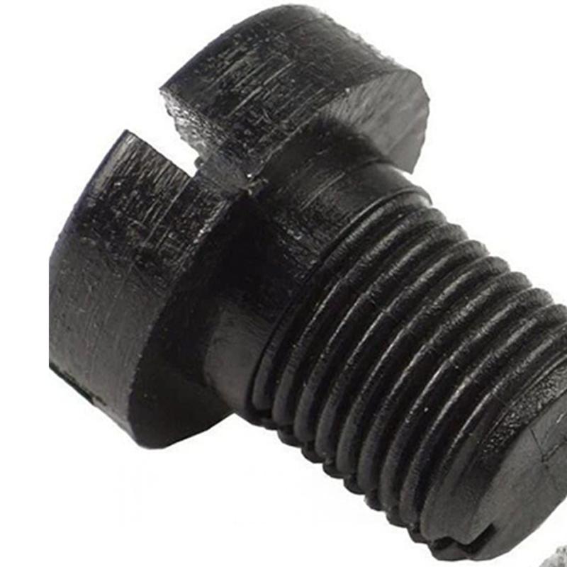11537793373 Strong Plastic Vent Screws & O Rings Superior Material Coolant Air Bleed Screws with Seal Suitable for Car