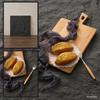 3D Stone Pattern Background Board for Black & White Food Photography - High-Grade Slate Feel
