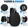 Lightweight Racket Sling Case Waterproof Tennis Shoulder Bag Tennis Racket Bag  Court Training