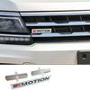 3D Metal 4 MOTION Logo Front Grille Badge Emblem Decals for VW Golf Tiguan Touareg Passat Polo Jetta Car Stickers ChromeLP8