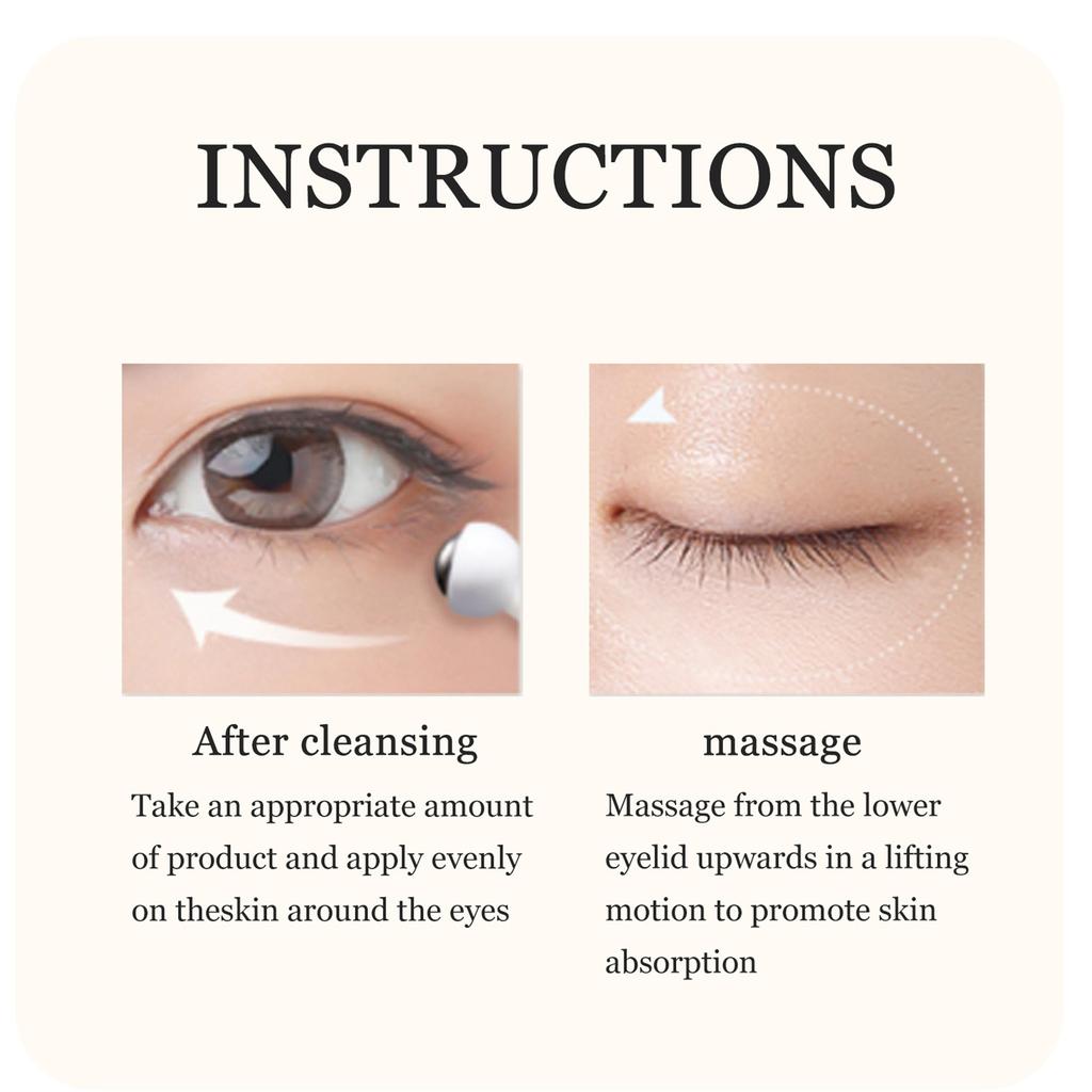 Peptide Eye With 73.7% Mucin And Niacinamide, For Dark Circles And Puffiness, Reduces Wrinkles And Fine Lines 17ml