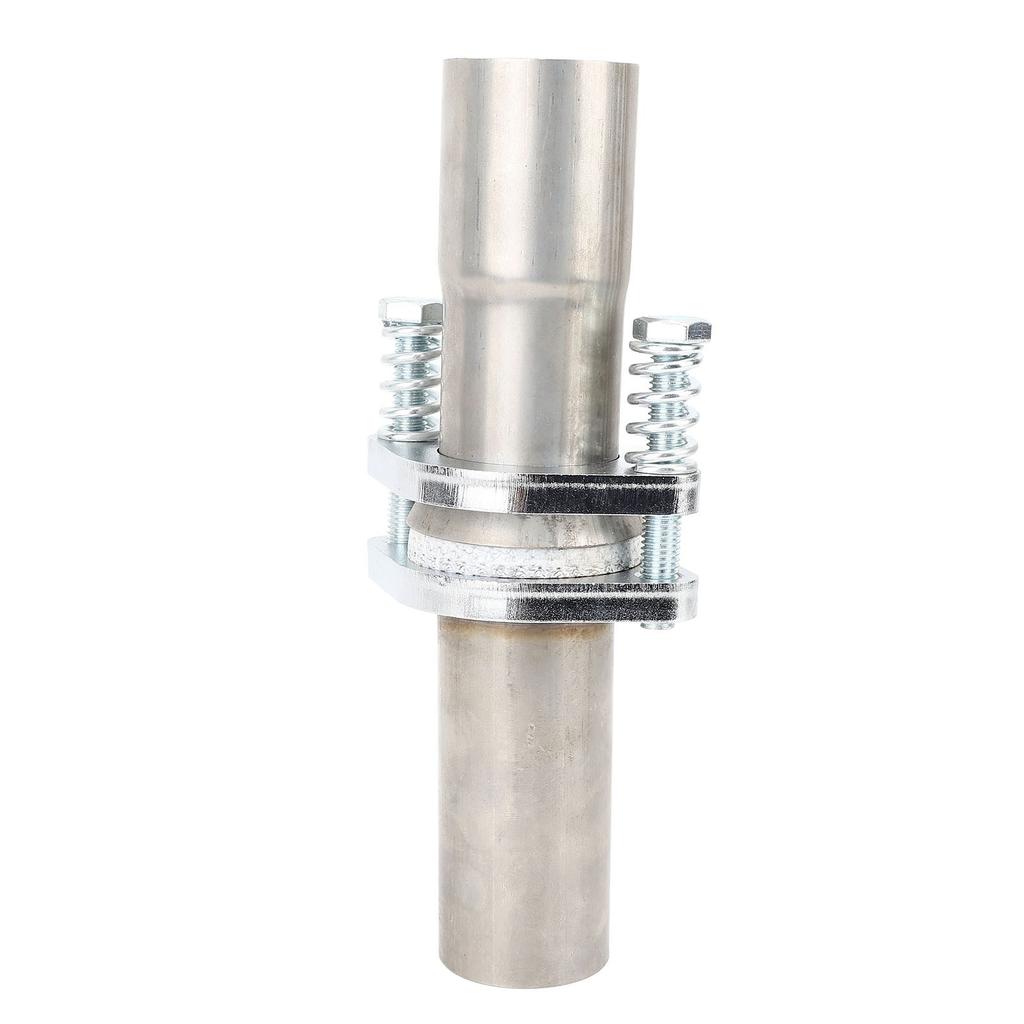 Exhaust Spring Bolt Flange Repair Pipe 1.9in OD to 1.8in OD Universal Spherical Joint Quick Fix Exhaust Flange