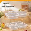Disposable Six-Compartment Meal Boxes