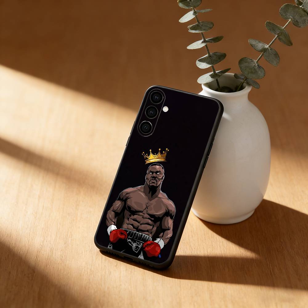 The king of boxing Mike T-Tyson   Phone Case For Samsung Galaxy A20,21s,22,31,32,52,53,72,73,80,91 Soft Black Shell