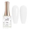 15-Color Translucent Pink & White Gel Nail Polish - Versatile and Popular Salon Exclusive