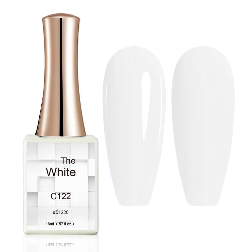15-Color Translucent Pink & White Gel Nail Polish - Versatile and Popular Salon Exclusive