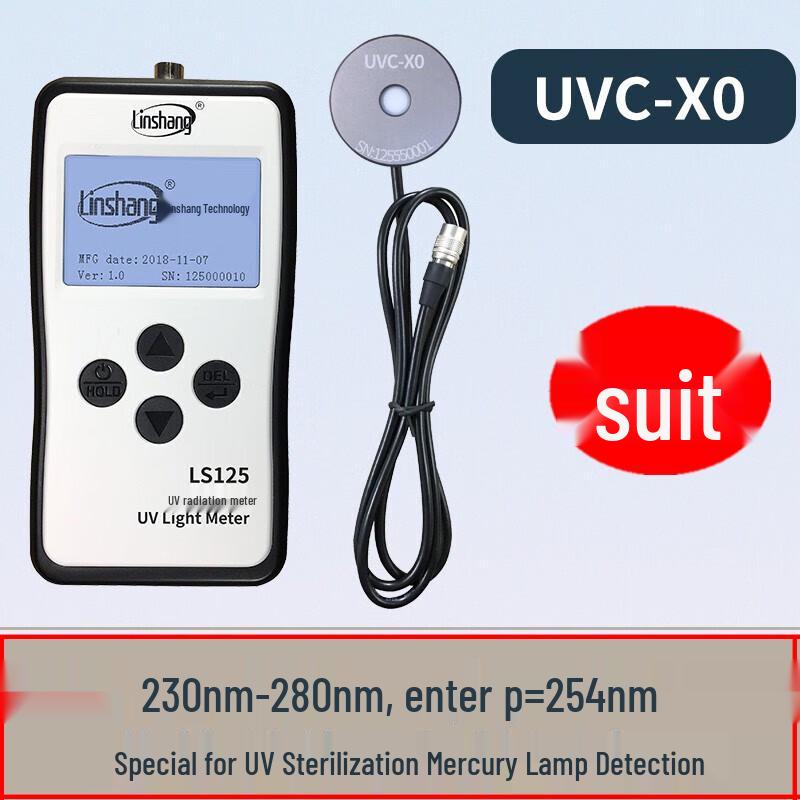 Linshang LS125 UV Intensity Meter (CN version)