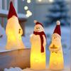 Christmas Santa Night Light Cute Winter Holiday Desk Christmas Snowman Santa Nightlight for Children's Room Dorm Room Study