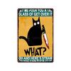 Vintage Posters Metal Plate Wall Decor Art Tin Signs Painting Shabby Plaque for Man Cave Bar Club Decoration Artwork
