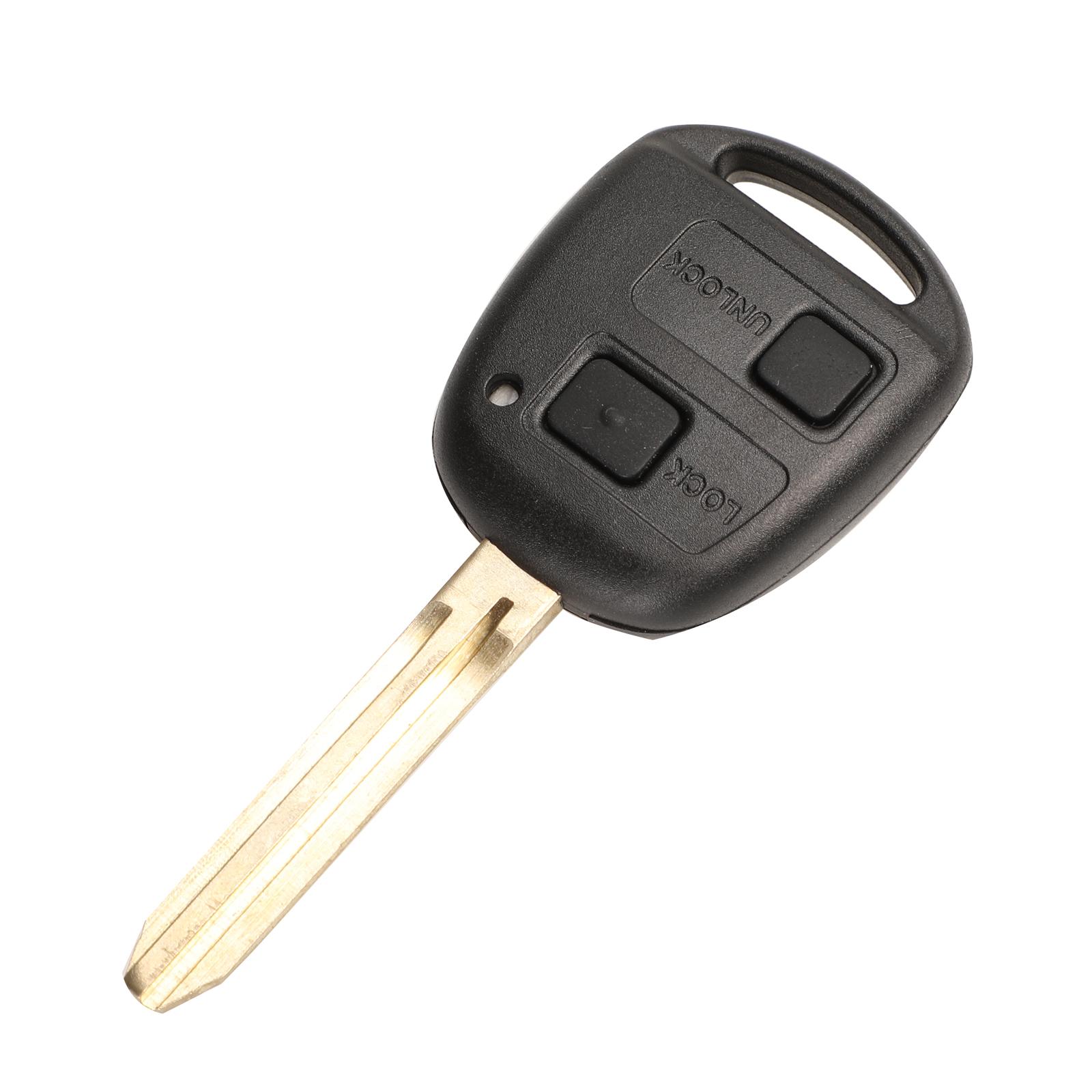 

jingyuqin Toy43 Toy48 2/3 кнопки чехол для автомобильного ключа чехол для Toyota Avensis Corolla для Lexus Rav4 с резиновой прокладкой детская кукла