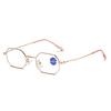 Polygonal Retro Anti-Blue Metal Reading Glasses Men'S Reading Glasses Women'S High Definition Reading Reading Glasses