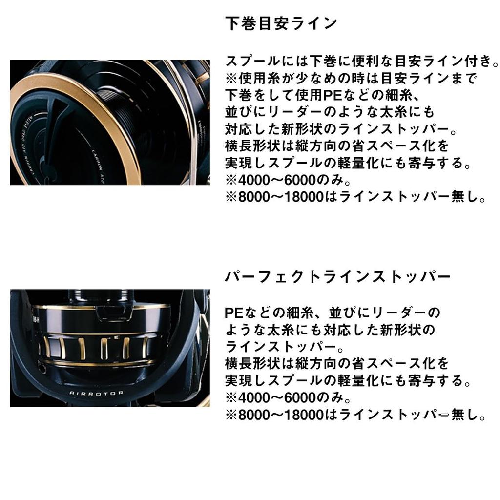 Daiwa Spinning Reel 23BG SW 6000D-H