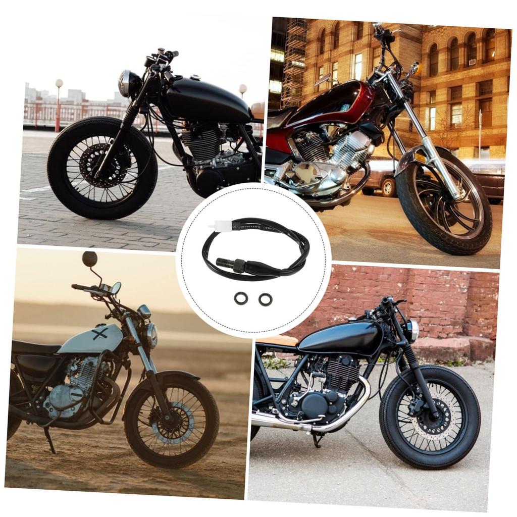 CLISPEED Motorcycle Hydraulic Brake Light Switch Brake Light Switch for Motorcycle Rear Brake Easy Installation Bike Supply