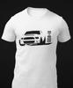 White Mustang Shelby GT500 Short-Sleeve Unisex T-Shirt