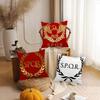 Fashion SPQR Pillow Case Home Decoration Cushion Cover Suitable For Office Sofa Bedroom Car