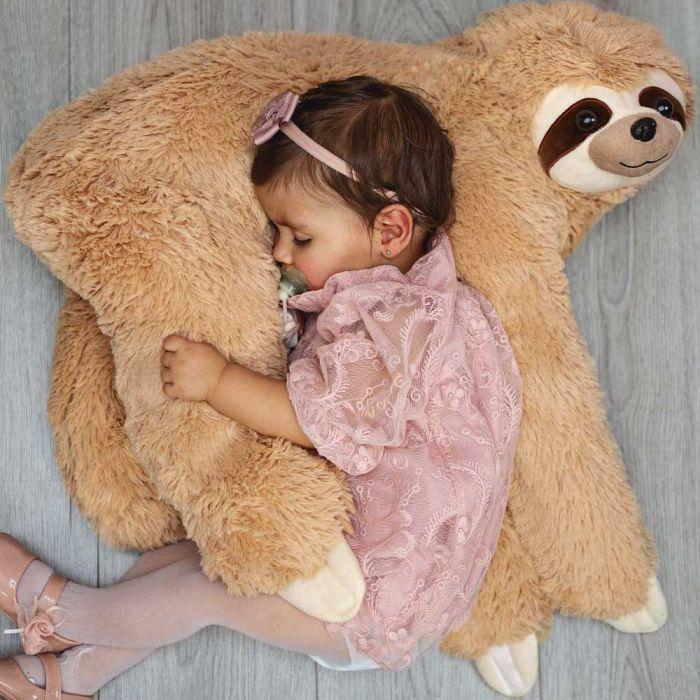 Large Plush Toy Pillow Plushies Mascot Sloth 90cm.gift for a Child