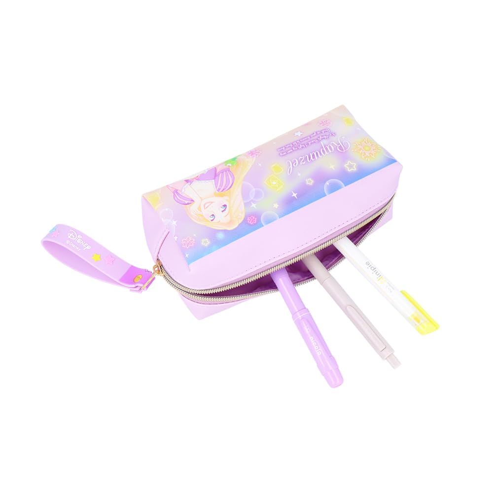 Sunstar Stationery Disney Pencil Case, Box Type, Dreamy! Tangled, S1428608