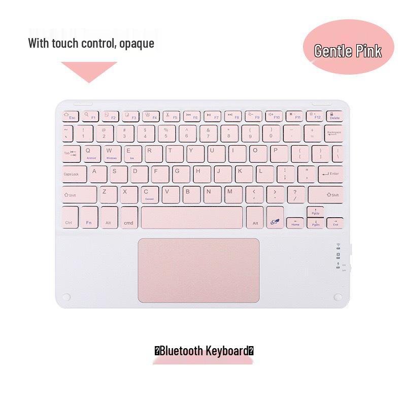 iPad Touch Bluetooth Rechargeable Magnetic Keyboard for Huawei Xiaomi Tablets and Phones