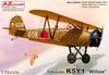 AZ Model Japan K5Y1 Type 93 Land Intermediate Training Aircraft Plastic Model AZM7881 1/72