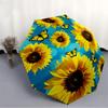 1pc Sunflower Butterfly Automatic Open/close Folding Compact Umbrella, 8-Rib Sturdy Canopy, Lightweight Portable, Everyday Use, Gift,151