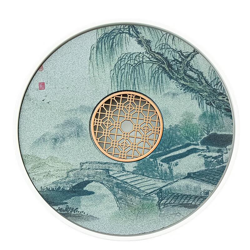 Quick-Drying Scenic Absorbent Tea Mat