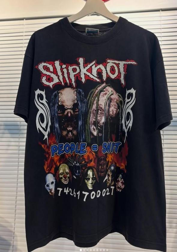 Vintage Slipknot People = Sh!t REPRINT UNISEX COTTON TEE Gift for Fans All Size M