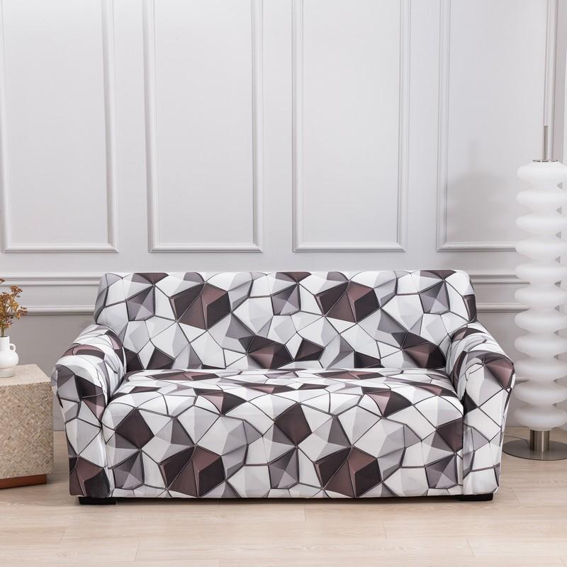 Geometric Sofa Cover Elastic Stretch Modern Chair Couch Cover Sofa Covers For Living Room Furniture Protector 1/2/3/4 Seater