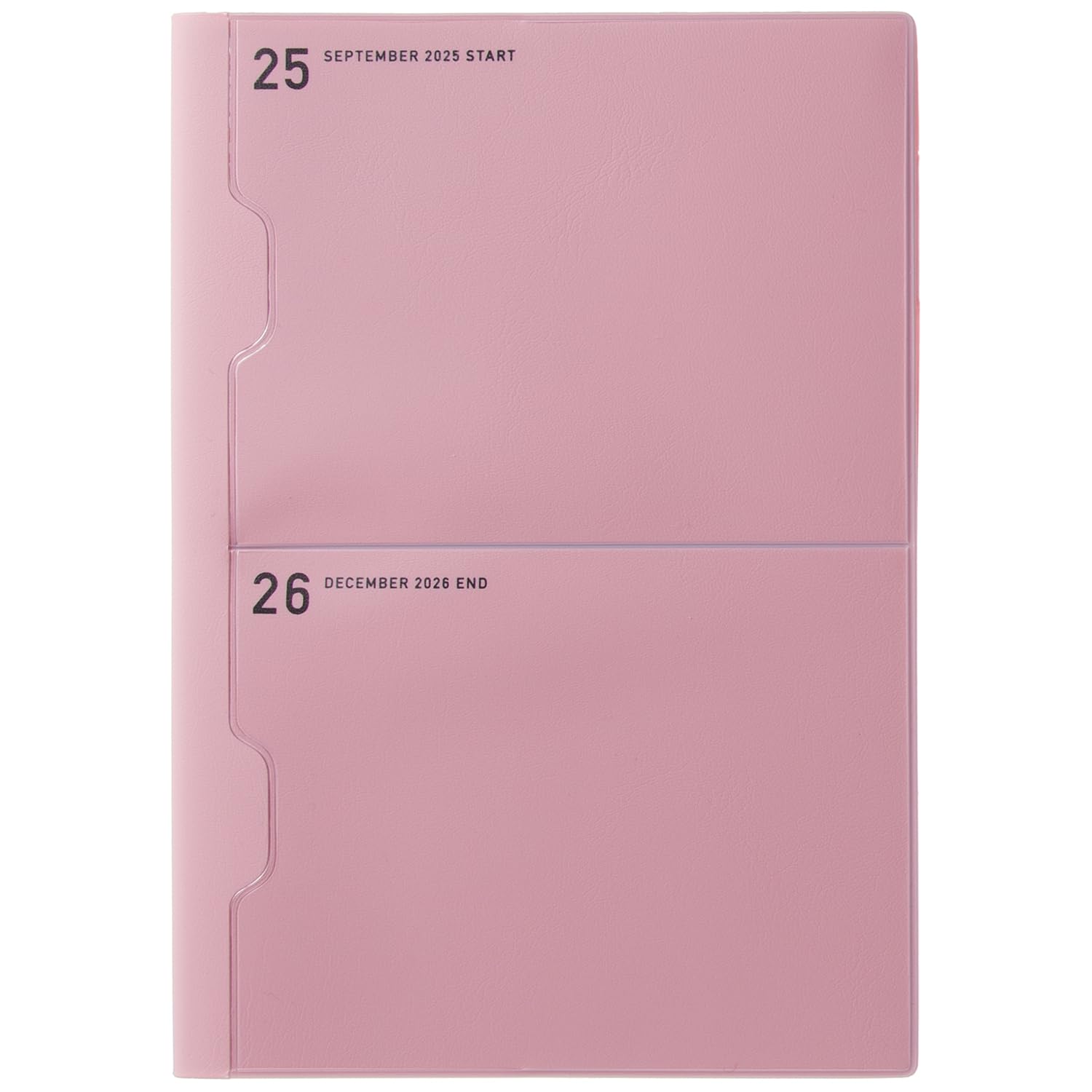 Laconic Planner 2026 A5 Monthly Pink September 2-Pocket LAMS88-160PK (Starts 2025) розовый