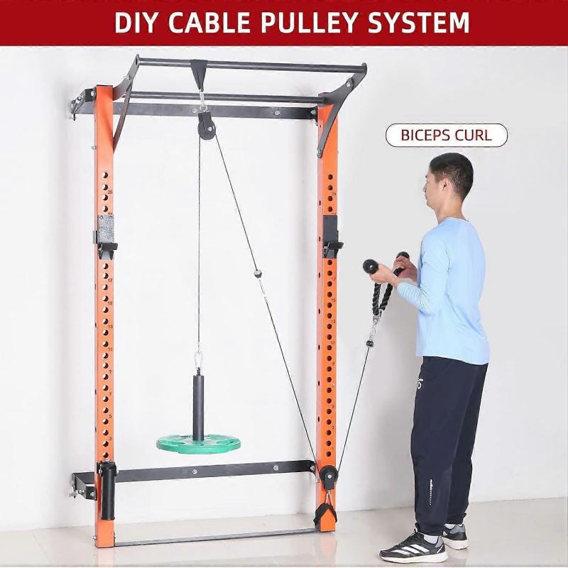 Tricep Training Rope Home Gym Push Pull Cord Bodybuilding Fitness Equipment