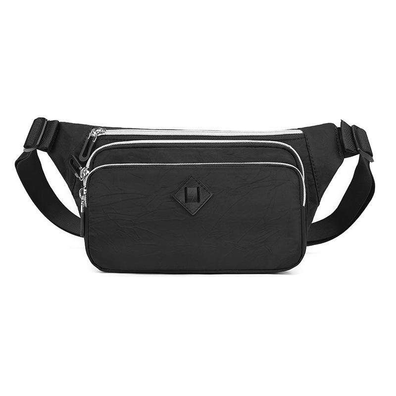 Women's New Fanny Pack Outdoor Leisure Sports Breast Bag Fashionable and Simple Portable Mobile Phone Bag