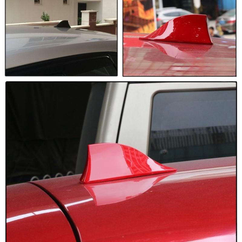 Universal Car Shark Fin Antenna Cover Base Replacement Radio Signal Aerials Roof Exterior Accessories Decoration Car Styling