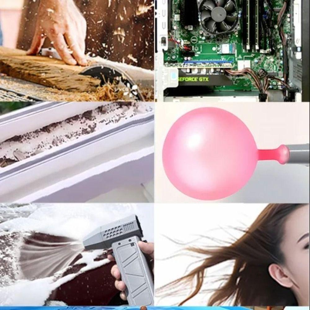 140000RPM Turbo Jet Fan Power Display Blower Cleaner Portable Brushless Vacuum  Car Cleaning