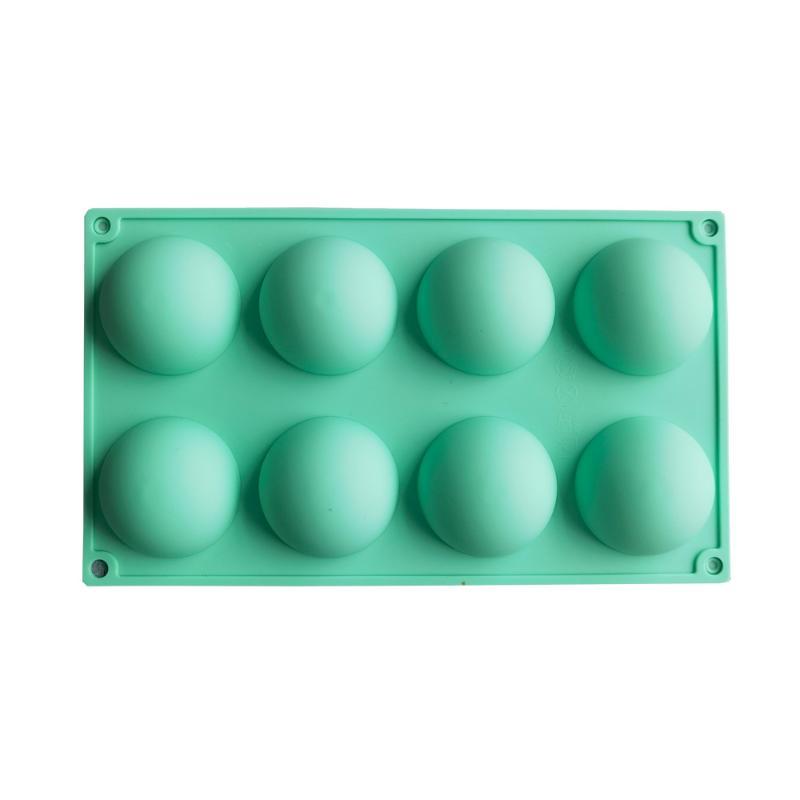 3D Kugel Rund Halbkugel Silikonform Für Diy Backen Pudding Mousse Schokolade Umweltfreundliche Kuchenform Küchenzubehör Werkzeuge