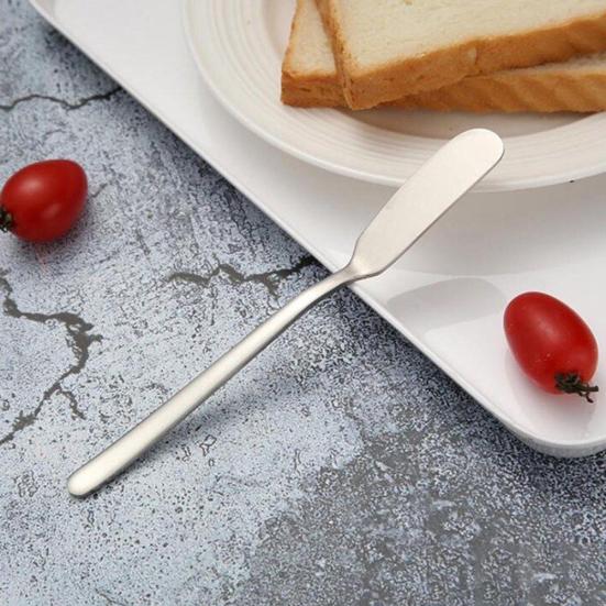 Stainless Steel Butter Spatula Cheese Dessert Jam Spatulas Cream Cutlery Marmalade Toast Bread Spatulas Butter Spreader