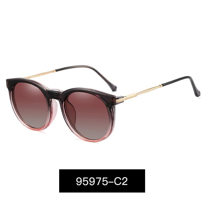 

Trending Brand Design Women Round Optical Glasses Frame With Sunglasses Clip Customizable Prescription Myopia Presbyopia Glasses