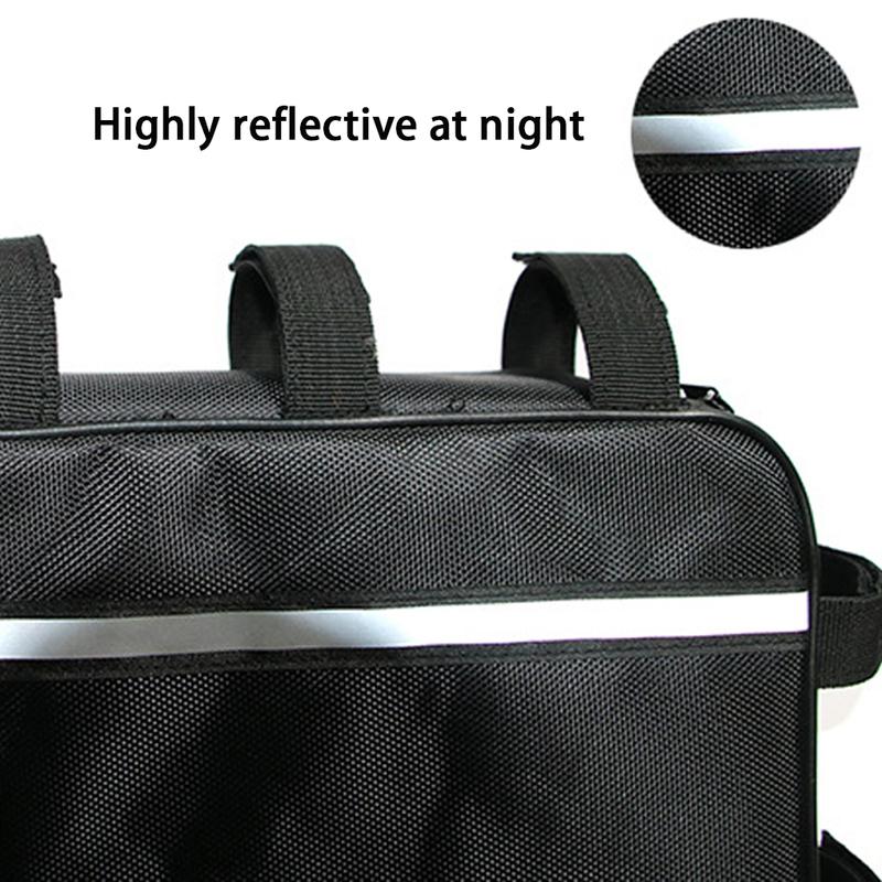 Ebike Frame Triangle Battery Bag Electric Bike Front Tube Bag Li-Ion Case Waterproof Controller Ebike Tool Bags Accessories