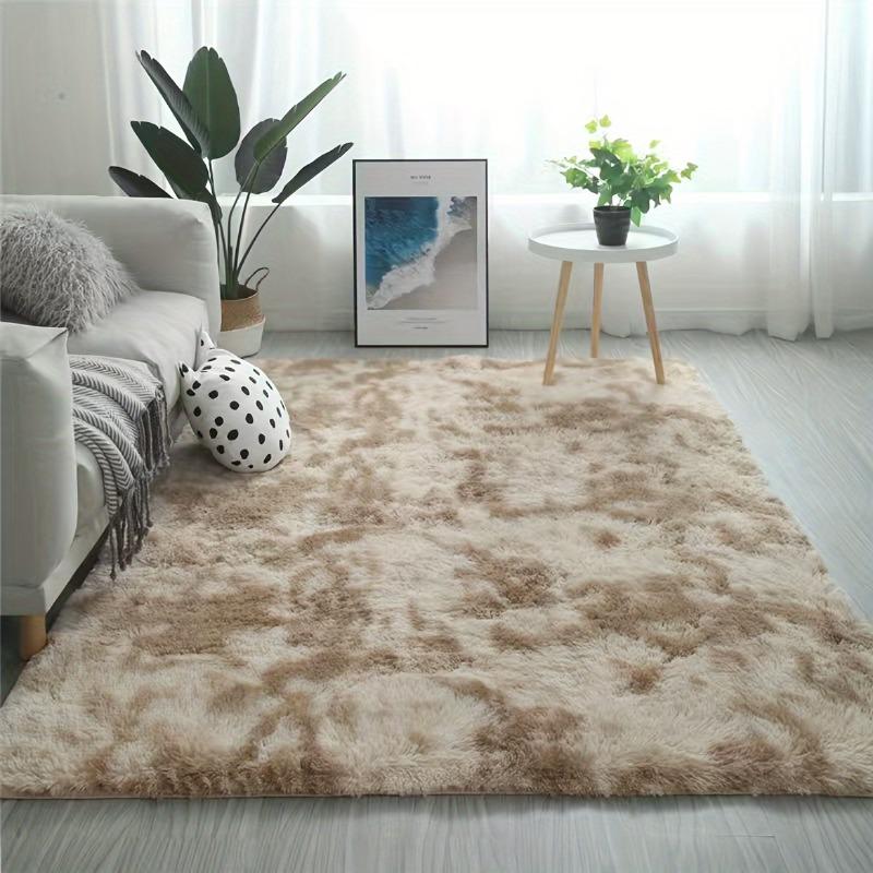 Soft, High Density, Comfortable 4.01cm Thick Anti-slip Stability Tassel Shaggy Carpet for Bedroom