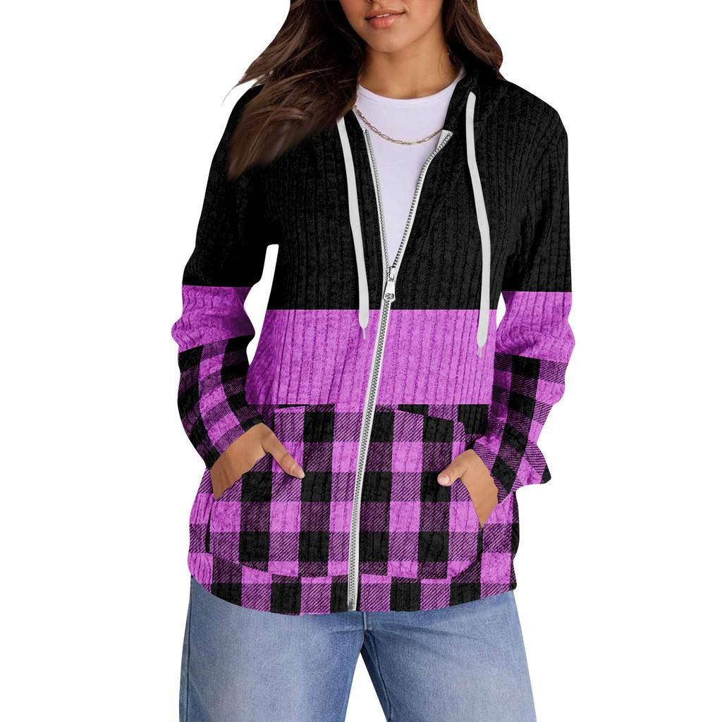 Mikiny pro ženy Trendy topy Ležérní Podzimní Móda Mikina s dlouhým rukávem S kapsami Svetr Lehký
