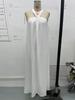 Halter Beach Long Dress Women Summer Sleeveless Backless Maxi Holiday Party Chic Lady Robe