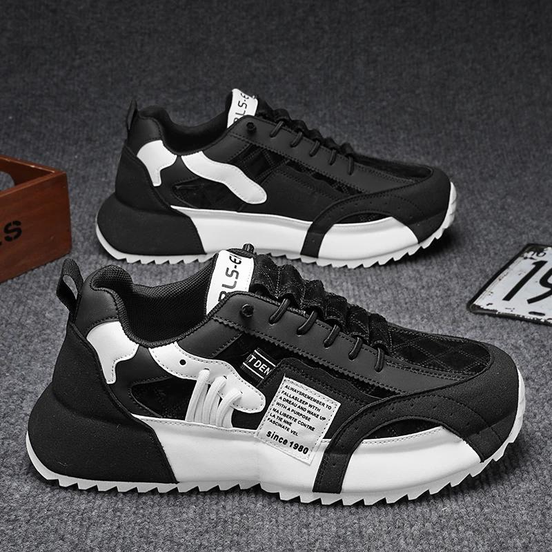 

Модные массивные кроссовки для мужчин, зимние плюшевые теплые зимние ботинки, модная повседневная спортивная обувь из микрофибры и кожи с увеличенной внутренней платформой 43