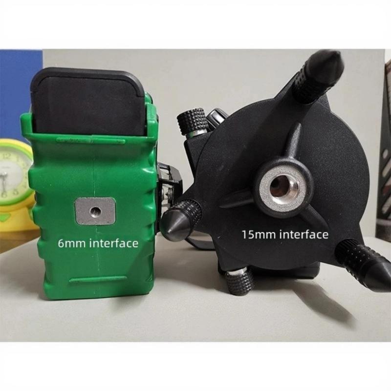 Precisions Adjustable Lasers Level Mount With 360 Rotations & Double Clamps Great For Accurate Alignment In Tight Space
