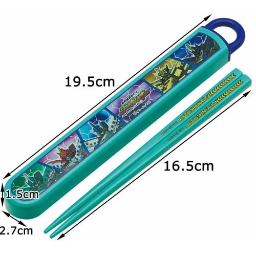 Skater Children's Chopsticks Chopstick Box Set Shinkalion 19 Made in Japan 16.5cm ABS2AM