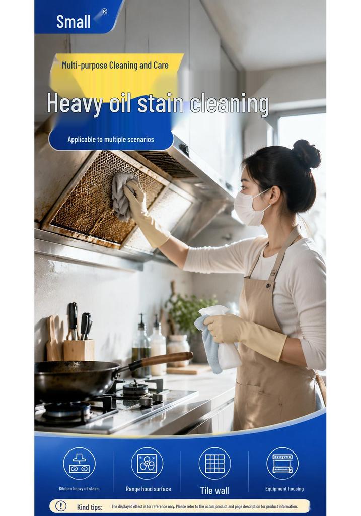 Household Kitchen Oil Stain Cleaner for Countertops and Stoves