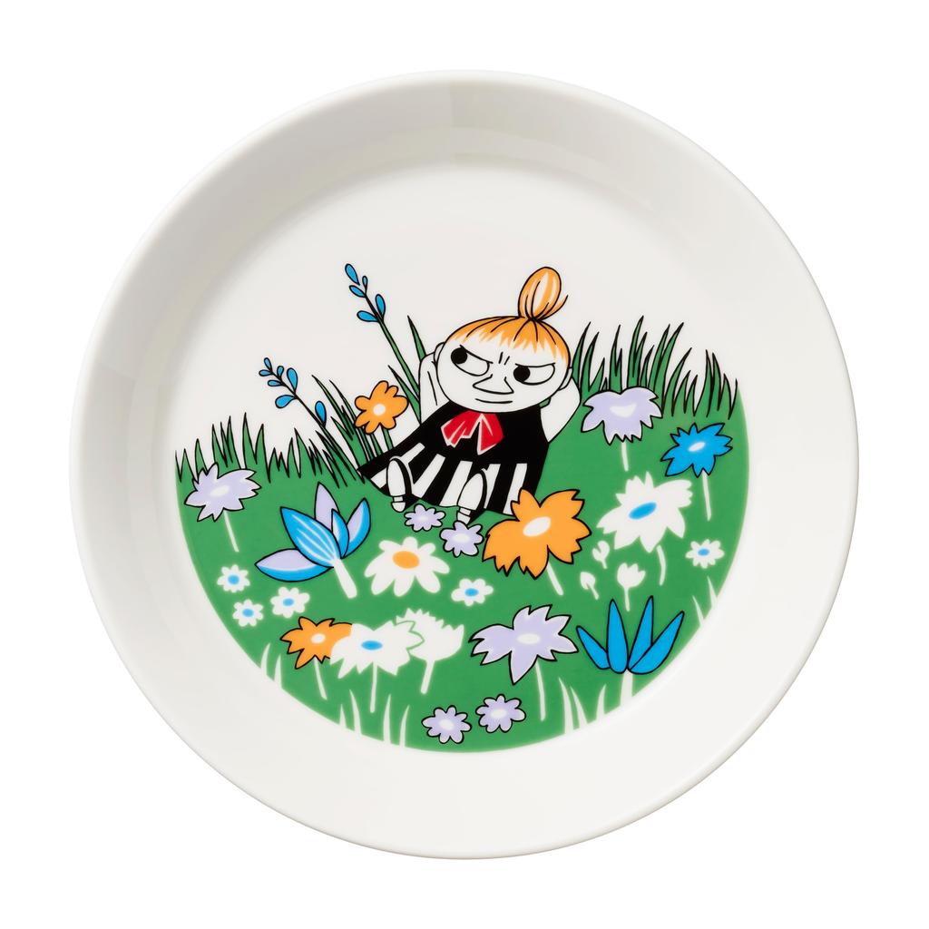 [Officially Imported] Moomin by ARABIA 19cm Classic Little My (Meadow) Plate (Product Number: 1062215)